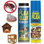 PestShield ADVANCED FORMULA FLEA KILLER Bundle Spray 200ml Powder 200g