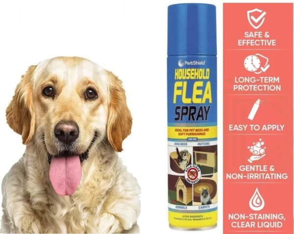 PestShield ADVANCED FORMULA FLEA KILLER Spray 200ml