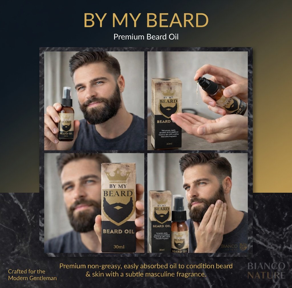 100% Original BY MY BEARD Beard Oil Premium Quality - 30ml