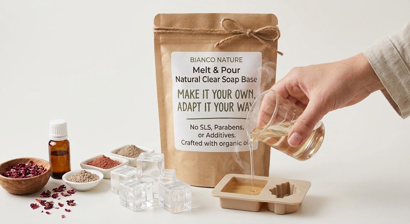Bianco Nature Melt & Pour Natural Clear Soap Base
