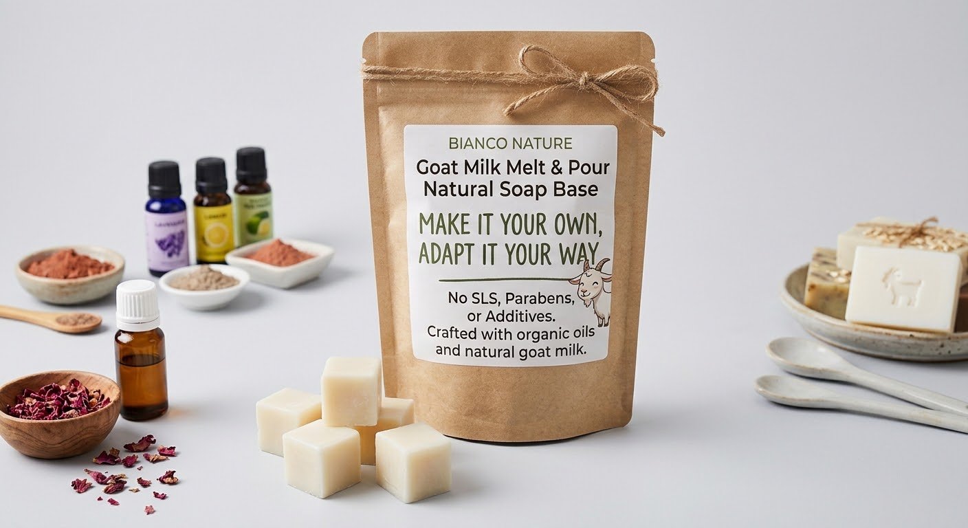 Bianco Nature Melt & Pour Natural Goat Milk Soap Base